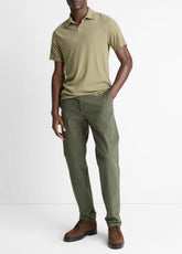 Owen Athletic Stretch-Cotton Pant in Trousers - SYCAMORE