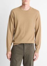 Cashmere Crew Neck Sweater in Crew Neck - CAMELETTO