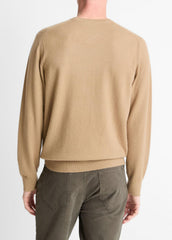 Cashmere Crew Neck Sweater in Crew Neck - CAMELETTO