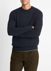 Cashmere Crew Neck Sweater in Crew Neck - COASTAL BLUE