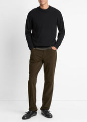 Cashmere Crew Neck Sweater in Crew Neck - BLACK