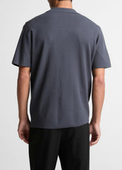 Merino Wool Cabana Shirt in Short Sleeve - STUDIO
