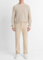 Dylan Slim 5-Pocket Peached Stretch-Cotton Pant in Trousers - CAHUENGA KHAKI
