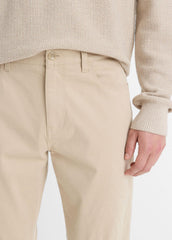 Dylan Slim 5-Pocket Peached Stretch-Cotton Pant in Trousers - CAHUENGA KHAKI