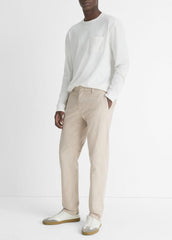 Dylan Slim Cotton Chino Pant in Trousers - CAHUENGA KHAKI