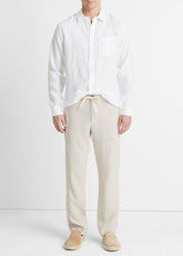 Lightweight Hemp Pant in Trousers - PUMICE ROCK