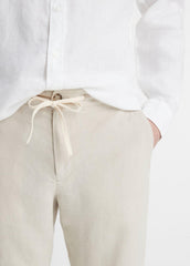 Lightweight Hemp Pant in Trousers - PUMICE ROCK