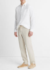 Lightweight Hemp Pant in Trousers - PUMICE ROCK