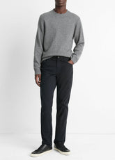 Dylan Slim 5-Pocket Peached Stretch-Cotton Pant in Trousers - BLACK