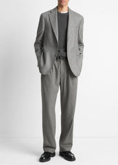 Houndstooth Cashmere Relaxed Sport Coat in Blazers - GREY/BROWN