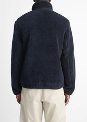 Sherpa Zip Jacket in Jackets - COASTAL BLUE