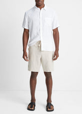 Hemp Drawstring Short in Shorts - PUMICE ROCK
