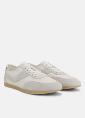 LA Leather & Suede Runner Sneaker in Sneakers - HORCHATA/PEBBLE WHITE