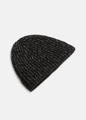 Cardigan-Stitch Beanie in Scarves & Hats - HEATHER MARBLE