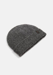 Donegal Cashmere Beanie in Scarves & Hats - HEATHER CHARCOAL