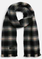 Brushed Plaid Wool Scarf in Scarves & Hats - COUNTRY RACER