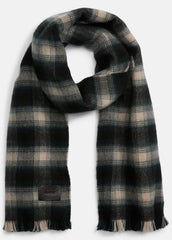 Brushed Plaid Wool Scarf in Scarves & Hats - COUNTRY RACER