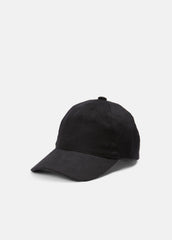 Cashmere Baseball Cap in Scarves & Hats - BLACK