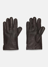 Classic Cashmere-Lined Leather Glove in Gloves - ESPRESSO