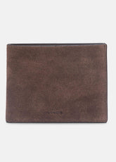 Suede Bifold Wallet in Bags - CHOCOLATE