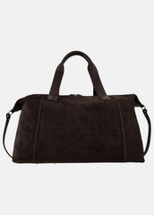 Westmore Suede Duffle Bag in Bags - TOBACCO