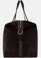 Westmore Suede Duffle Bag in Bags - TOBACCO