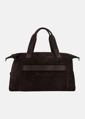 Westmore Suede Duffle Bag in Bags - TOBACCO