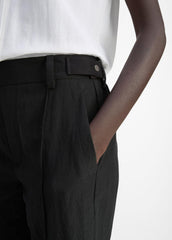 Utility Tab-Detail Pull-On Pant in Pants & Shorts - BLACK