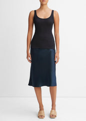 Scoop Neck Tank in Shirts & Tees - COASTAL BLUE