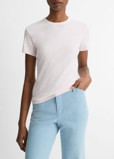 Pima Cotton-Blend '90s Shrunken T-Shirt in Shirts & Tees - BALLET