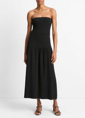Compact Drop-Waist Skirt in Dresses & Skirts - BLACK