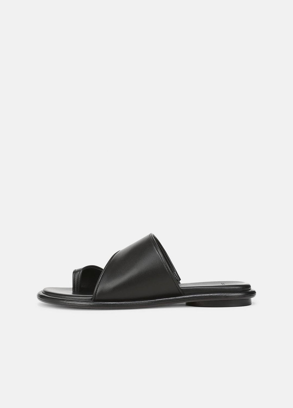 Lukas Leather Sandal in Shoes - BLACK