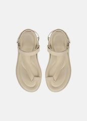 Summer Leather & Canvas Sandal in Shoes - MOONLIGHT
