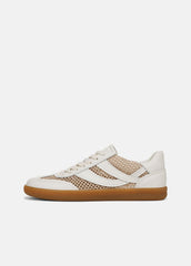Oasis Netting & Leather Sneaker in Shoes - MILK/MACADEMIA