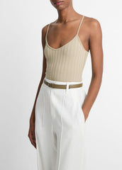 Ribbed V-Neck Camisole in Shirts & Tees - MOJAVE