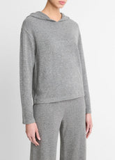 Cozy Long-Sleeve Hoodie in Shirts & Tees - DARK HEATHER GREY