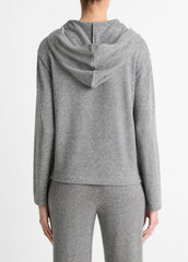 Cozy Long-Sleeve Hoodie in Shirts & Tees - DARK HEATHER GREY