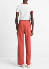 Cotton-Blend High-Waist Bias Pant in Pants & Shorts - TERRA