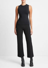 Stretch-Jersey Shell in Shirts & Tees - BLACK