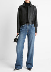 Citizens of Humanity Annina Straight-Leg Jean in Denim - WESTWOOD