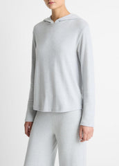 Cozy Long-Sleeve Hoodie in Sweatshirts & Hoodies - HEATHER PALE GREY