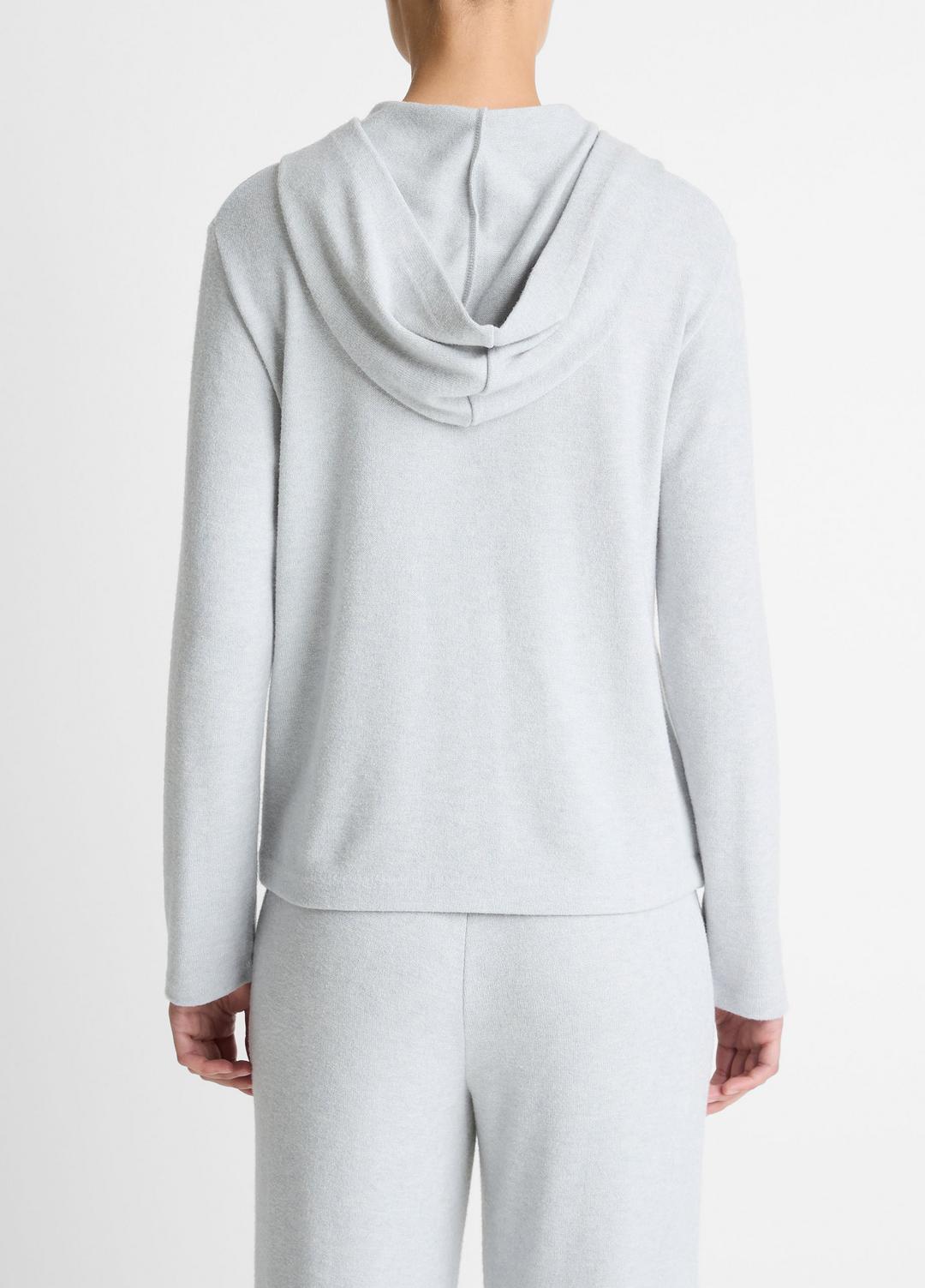 Cozy Long-Sleeve Hoodie in Sweatshirts & Hoodies - HEATHER PALE GREY