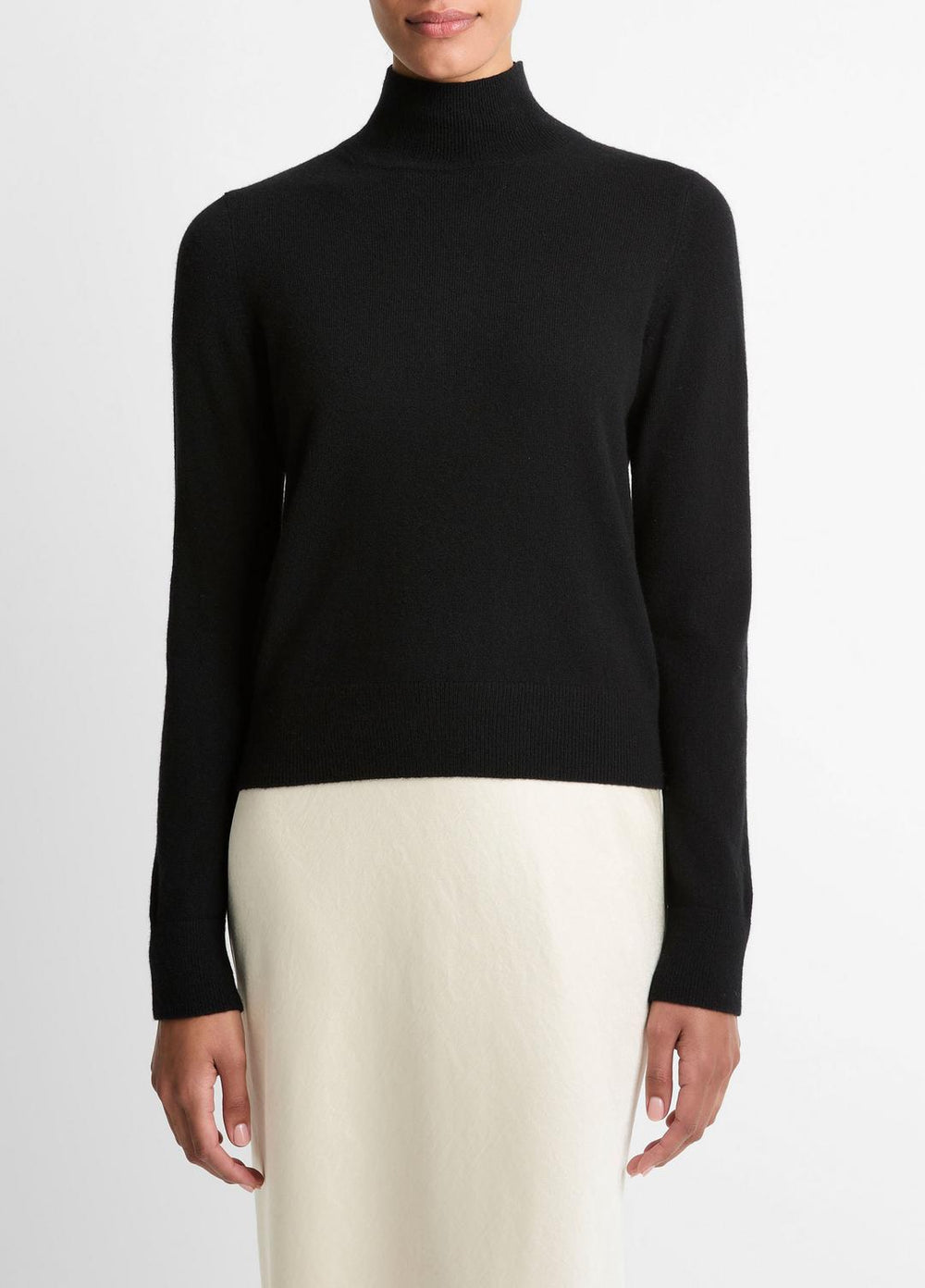 Cashmere Turtleneck Sweater in Turtleneck - BLACK