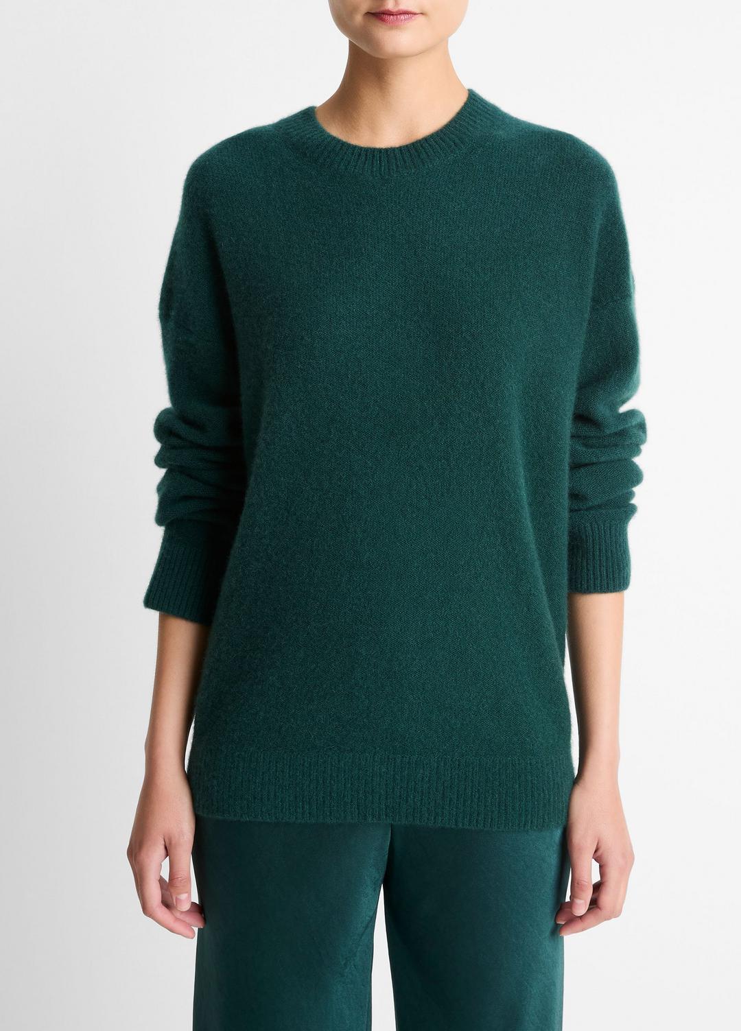 Plush Cashmere Crew Neck Sweater in Crew Neck - JUNIPER
