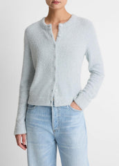 Metallic Eyelash Cardigan in Cardigans - GLACIER