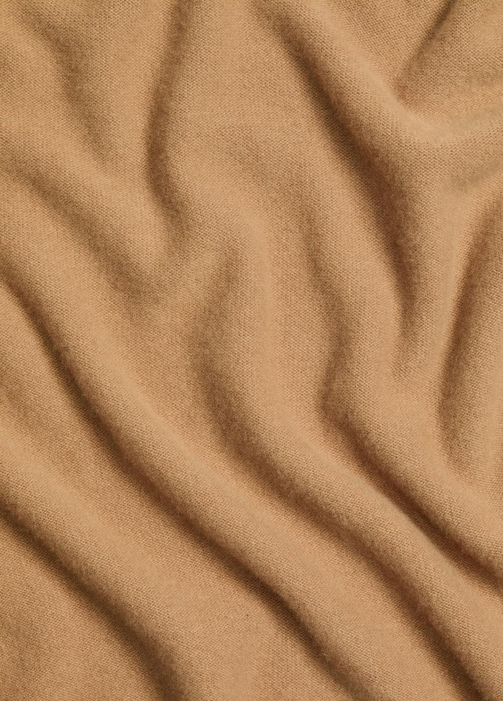 Merino Wool-Cashmere Funnel-Neck Poncho in Accessories - BISCOTTI