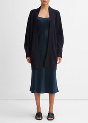 Cashmere Open-Front Cardigan in Cardigans - COASTAL BLUE