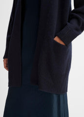 Cashmere Open-Front Cardigan in Cardigans - COASTAL BLUE