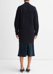 Cashmere Open-Front Cardigan in Cardigans - COASTAL BLUE