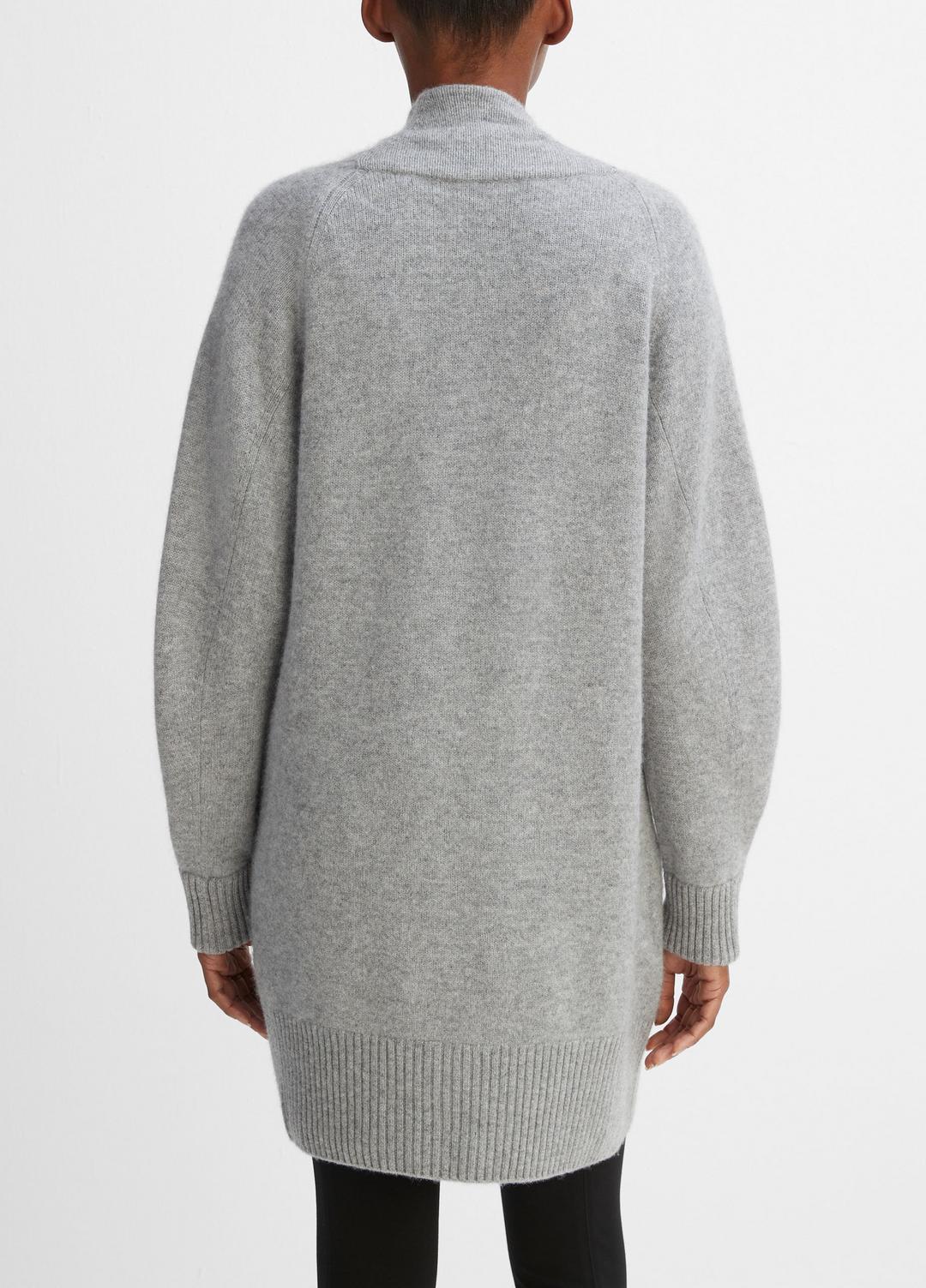 Cashmere Open-Front Cardigan in Cardigans - MEDIUM HEATHER GREY
